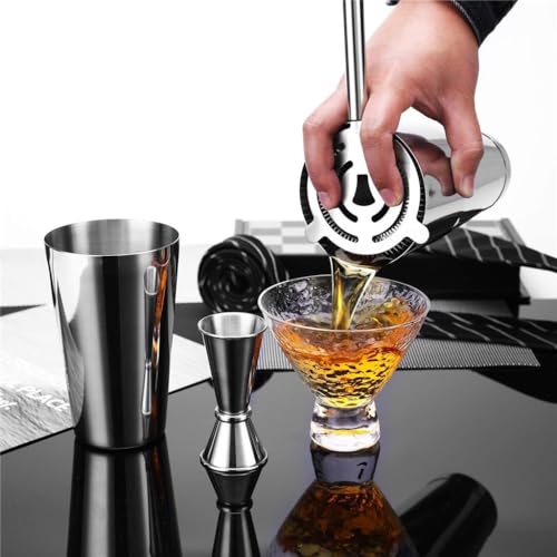 Set mezclador acero inoxidable Boston shaker 750ml miniatura 4