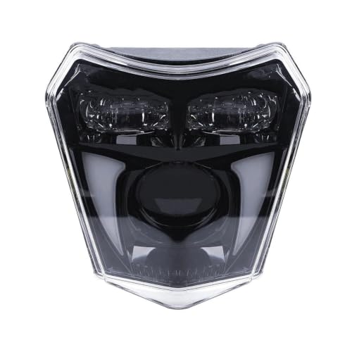 Phare de moto avec feux de croisement et DRL puissant pour 690 R noir