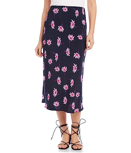 Karen Kane Women's Bias Cut Midi Skirt 14