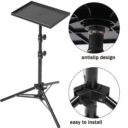 Soporte Tripie Ajustable para Laptop y Proyector 114x37x37cm miniatura 5
