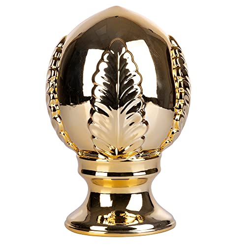 Pumo apulische Dekoration Gold Keramik H. 30 cm - 2