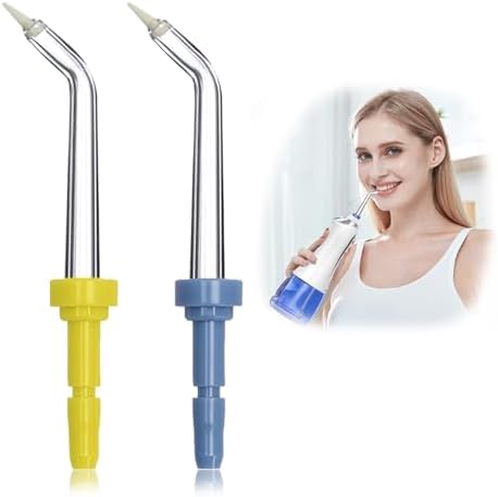 2 puntas de repuesto para Waterpik Water Flosser Tips Dental Oral...