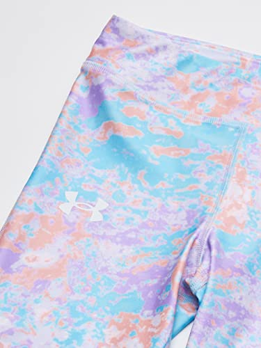 Under Armour Girls' HeatGear Print Bike Shorts2