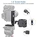 DSLR Camera L Bracket Vertical Horizontal Switching Tripod Head Quick Release Plate Arca Swiss Compatible with Canon 80D 5D Mark i 7D Sony a7riii a7rii A7S a6000 a6500 Nikon D750 D850 D3400 Gimbal