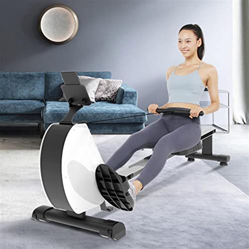 Image of Rowing Machines for Home Home and Commercial Indoor Smart Sports Fitness Equipment Foldable Weight Loss Rowing Machine with Display Screen
