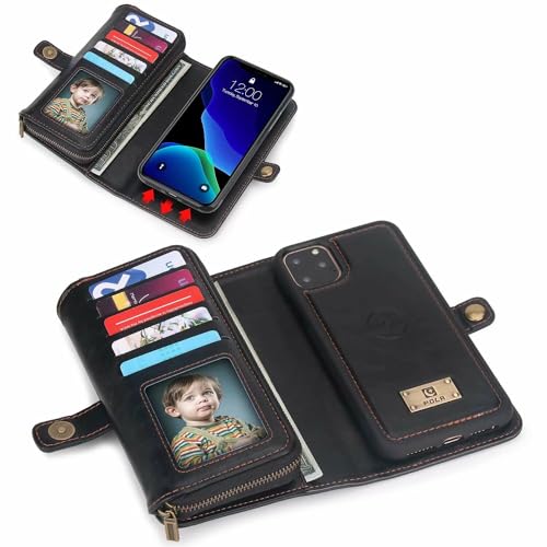 Housse iPhone 15 Pro portefeuille cuir pour vos sorties urbaines