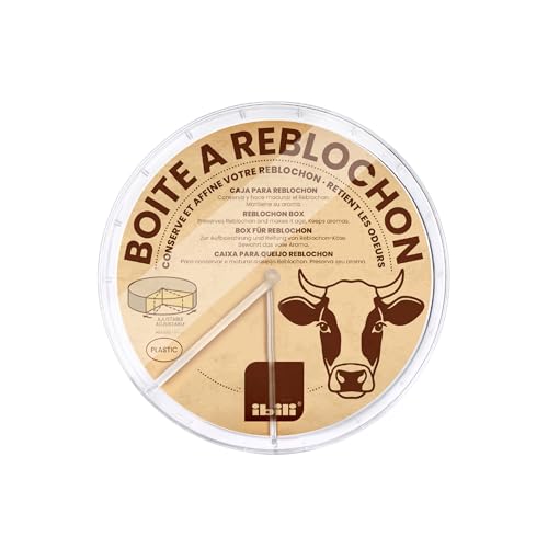 IBILI - Caja Para Queso Reblochon, 16x16x3,6 cms