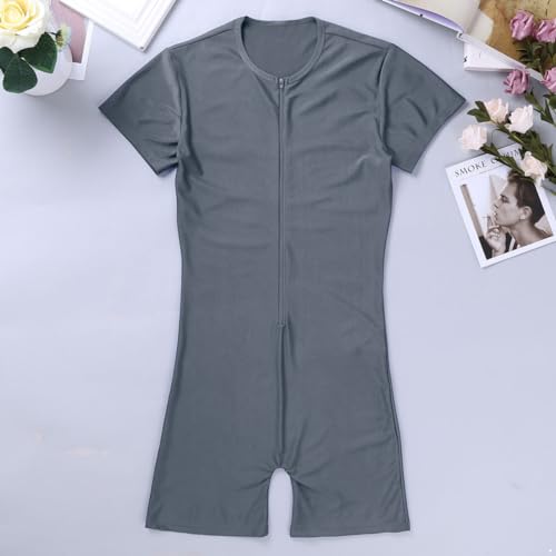 Mens One Piece Sleeveless Vest Tank Top Leotard Gymnastics Bodysuit Wrestling Singlet Jumpsuit4