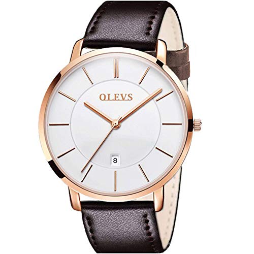 Image of OLEVS Men's Watches Analog Quartz Chronograph Dress Watch Multifunctional Stainsteel Steel Waterproof Classic Original Watch for Man