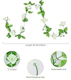 Zoom IMG-1 huryfox rose ghirlanda fiori artificiali Zoom IMG-1 huryfox rose ghirlanda fiori artificiali