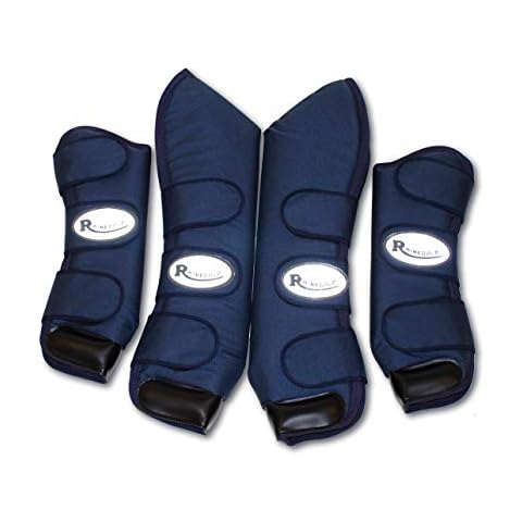 Rhinegold Navy Full Length Travel Boots Cover
