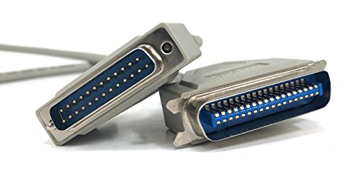 Micro Connectors, Inc. 10 feet IEEE 1284 Bi Directional Parallel Printer Cable ,DB25M to C36M (M01-012)