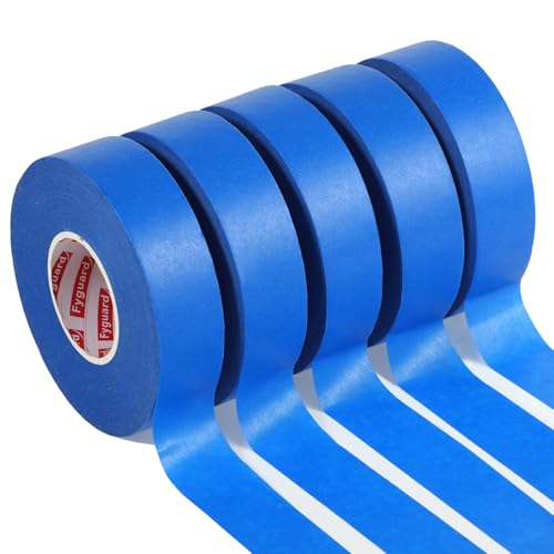Fyguard 5 Rolls Blue Painters Tape 24mm x 50m UV Resistant