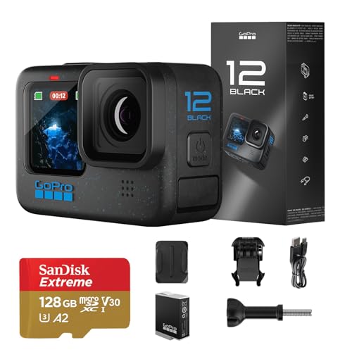 【GoPro hero 12 スターターセット】 Amazon | 【FWバージョン日本国内正規品】 GoPro HERO12 Black