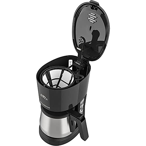 Cafeteira Urban Pop Preto/Inox, 110V, Cadence
