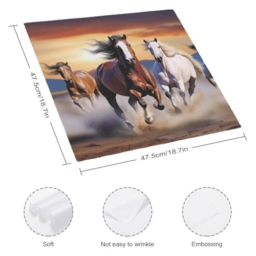 Servilletas de Tela Cuadradas Pack x4 miniatura 2