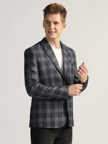 Image of TAHVO Tweed Blazer for Men - Formal & Casual Winter Wear Blazer