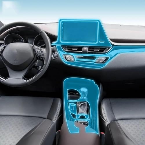 Film PPF anti-rayures pour effacer rayures console Toyota IZOA