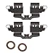 ACDelco Gold 18FR12301N Rear Passenger Side Disc Brake Caliper Assembly (Friction Ready Non-Coated)