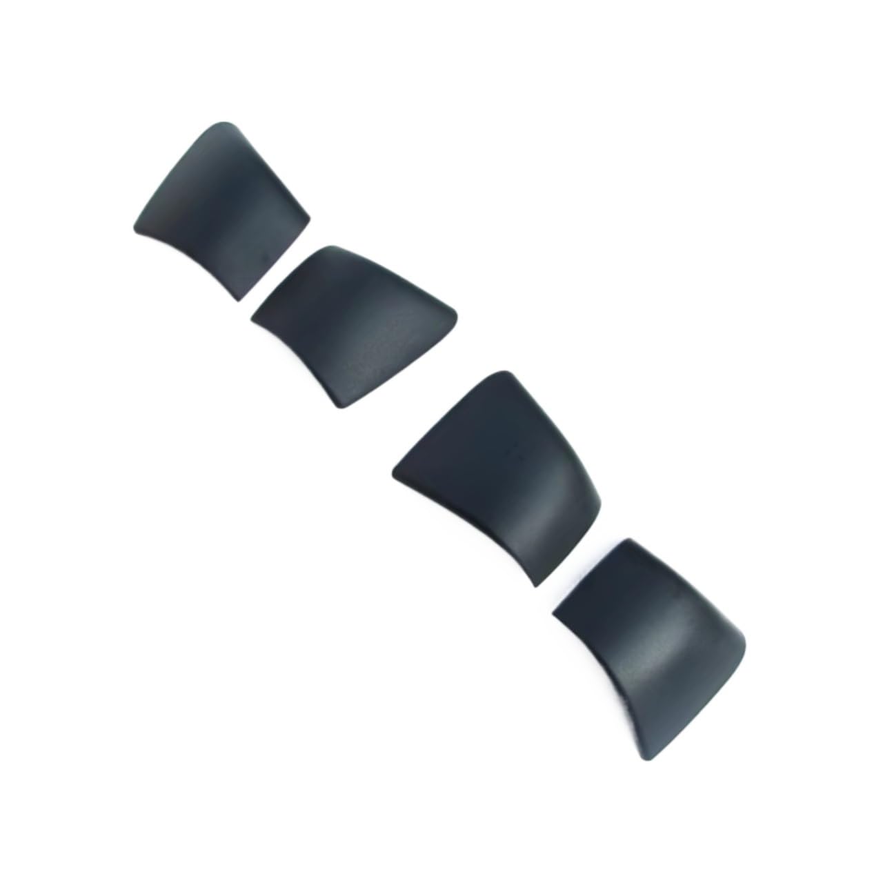Cache-Rails de Toit pour Tesla Model Y 2021-2022 | Lot de 4 Pièces A45K