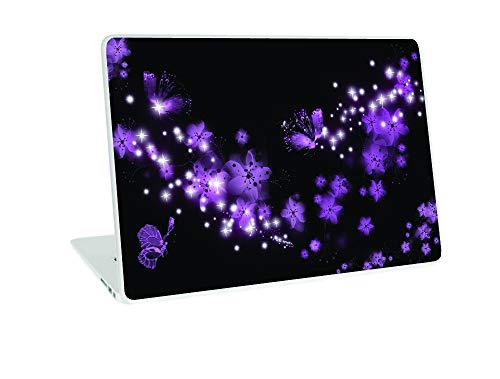 Image of GalaxsiaTM Butterfly D10 Vinyl Laptop Skin /Sticker /Cover /Decal Compatible for Any 14 inch Inches Laptop (Hp /Dell /Sony /Acer /Lenovo /Asus. Etc) Or Notebook.