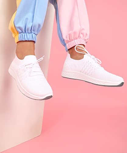 Image of Aqualite Trending SKY-04 Casuals Walking Shoes with Lace-Up & Slip-Resistance Dailywear Shoes for Women