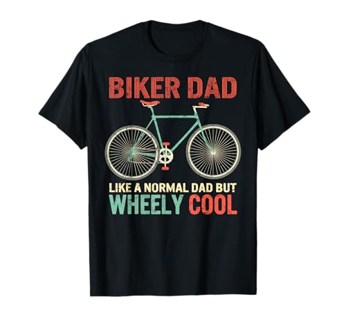 I'm Biker Dad Fathers Day Bicycle T-Shirt