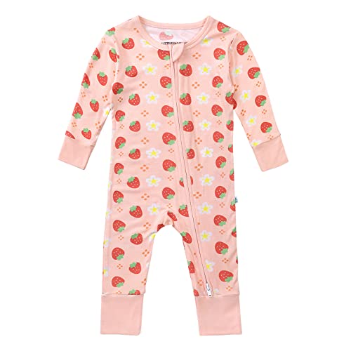 Image of LITTLE JAMJAMS Zippered One-Piece Baby Clothes Footless Sleepers Rompers 0-36 Months