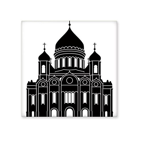 Carreaux de céramique avec silhouette de la Cathédrale de Moscou pour crédence de cuisine