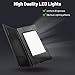 WeChef Folding LED Backlit Illuminated Black Leatherette Check Presenter/menu Holder