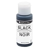 Lorann Oils Liquid Food Color, 1-Ounce, Black
