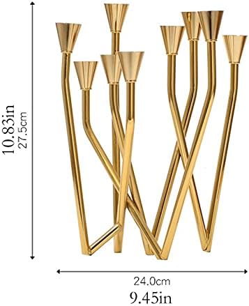 candle-holder Modern Stainless Steel Candle Holder Table Decoration Lamp Luxury Romantic Creative Wedding Banquet Lamp Decoration Home Decoration candlestick