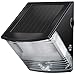 Produktbild Brennenstuhl LED Solarlampe mit Bewegungsmelder/Außenleuchte mit integriertem Solarpanel und Infrarot Bewegungssensor (LED Strahler IP44, inklusive 3 aufladbarer und austauschbarer Akkus) schwarz
