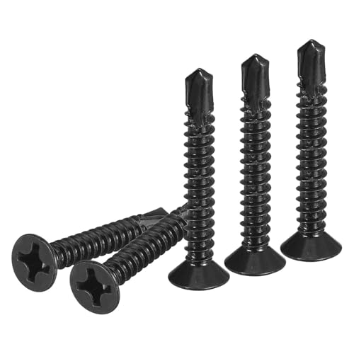 Vis autoforeuses ST5.5x38mm avec tête plate Phillips pour l'assemblage de meubles