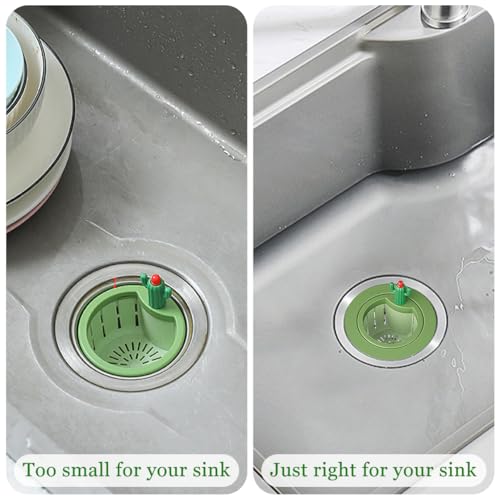 Colador para Fregadero de Cocina con Diseño Cactus Verde miniatura 6