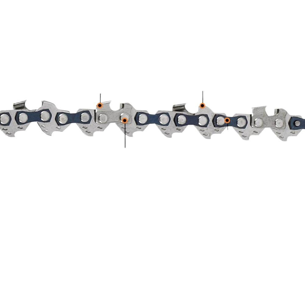 Catena di ricambio per motosega da 6 pollici per motoseghe portatili – Compatibile con le barre guida stile Trendmini