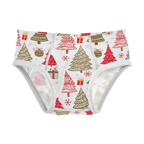 ODAWA Christmas Trees Kid Underwear Boy, Toddler Underwear Boys 2T
