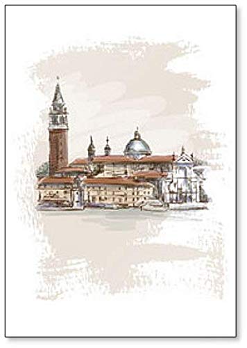 Magnete 3D Venezia Italia, Calamita Da Frigorifero Souvenir Fatta A Mano, Decorazione Viaggio, Poliresina, 9x5.5 Cm