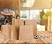 Brown Paper Bags with Handles Bulk 10x5x13 50 Pcs Paper Gift Bags, Gift Bags Bulk, Kraft Bags, Retail Bags, Paper Bag, Kraft Paper Bags, Brown Gift Bags with Handles Bulk