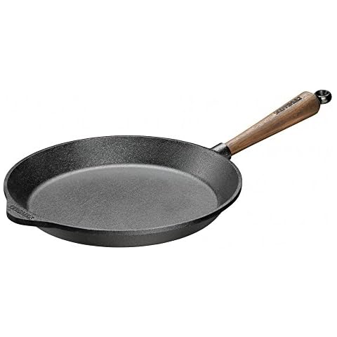 SKEPPSHULT Bratpfanne, Holz, Graphit, 28 cm Cover