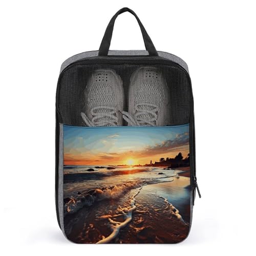 Sac à chaussures suspendre et rangement serviette bain