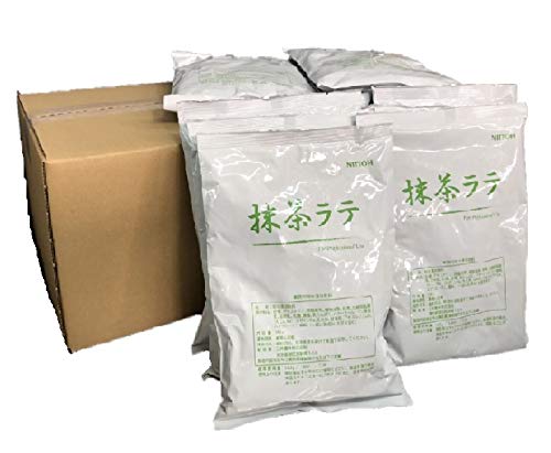 Amazon.co.jp: 抹茶 ラテ 業務用 ケース販売 三井農林 500g 20袋