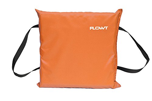 Flowt 40100 Type IV Throwable Floatation Foam Cushion, USCG Approved, Orange