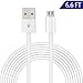 Produktbild Dericam Micro-USB-Kabel für Überwachungskameras und Android-Handys/Tablets, 5V 2A, 2 Meter/6.6 Fuß, High-Speed-USB 2.0-Datenübertragung und schnelles Laden, UAC2MW, Weiß