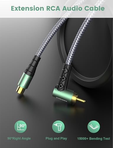 RAWAUX RCA Extension Cable 3m - Image 2
