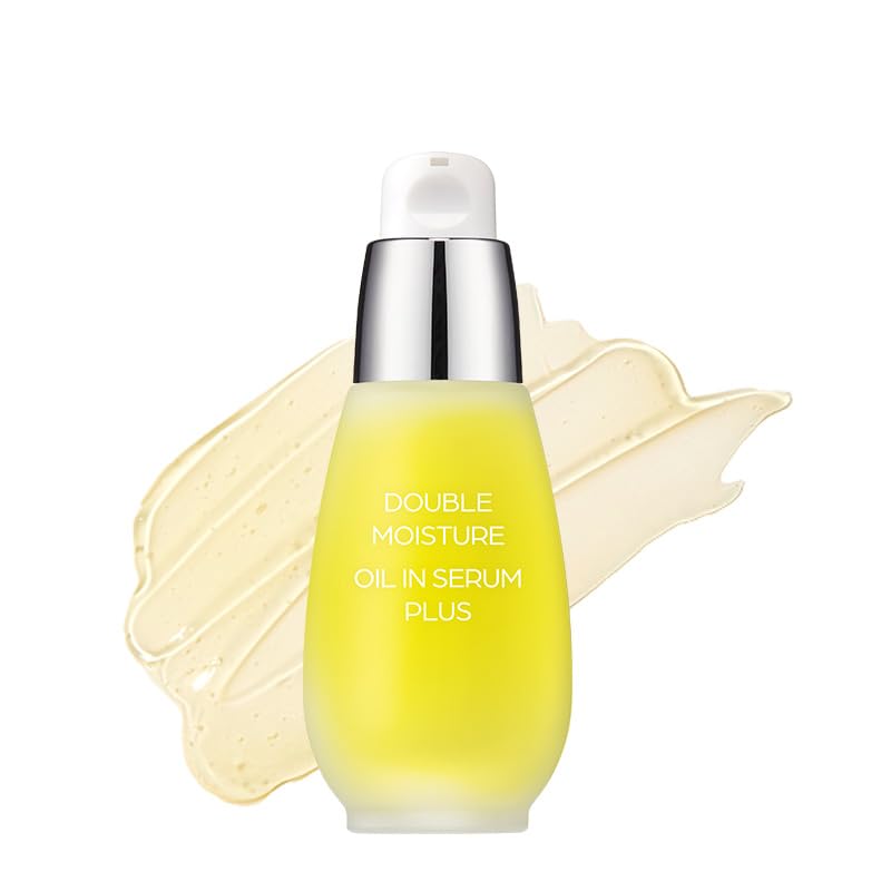 Double Moisture Oil-in-Serum Plus – Deep Hydration, 50ml / 1.69 fl. oz – Powerful Nourishment with Plant-Based Oils including Evening Primrose Oil