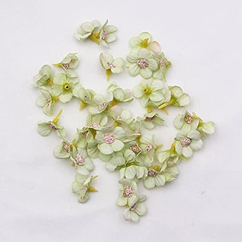 yfshfdc 100/50 Pieces Of Multi-color Daisy Flower Head Mini Silk Artificial Flowers Wedding Engagement Party Home Decoration D I Y Cover