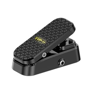 [VERSATILE 2-IN-1 DESIGN] The Volume Expression Guitar Pedal combines volume and expression control in one compact unit, offering enhanced creative expression. [SILENT OPERATION WITH SMOOTH FEEL] Front and rear footpads minimize noise when pressed, e...