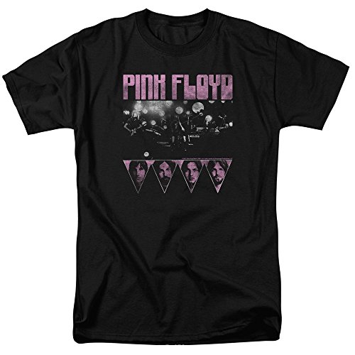 Amazon.com: Pink Floyd Pink Four Adult T-Shirt Black Large