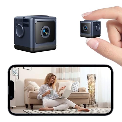 HD Mini Home Security Camera with Night Vision 4K Mini...